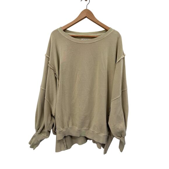 Free People Tan Camden Pullover - Picture 3 of 8